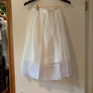 NWT Elizabeth and James Ivory Skirt Size 0